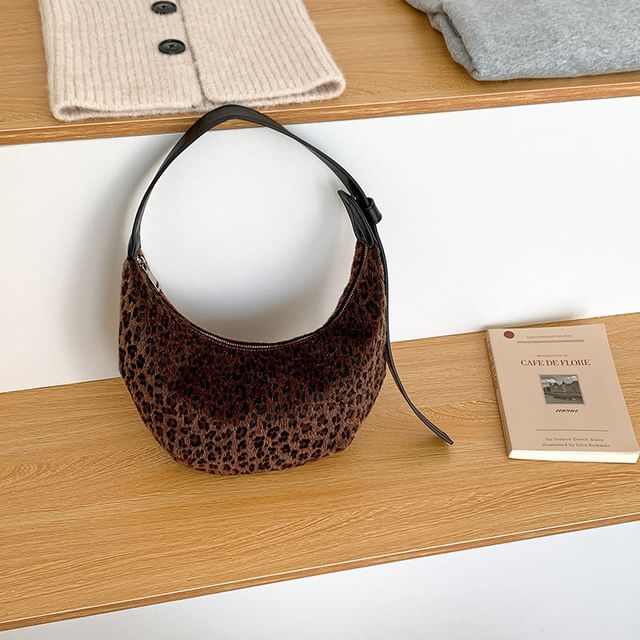 Shoulder Print Bag Leopard