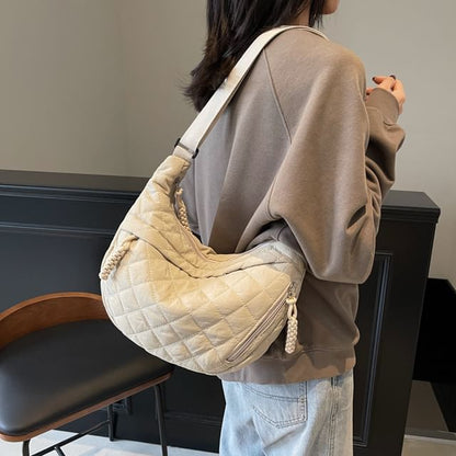 Plain Crossbody Quilted Bag