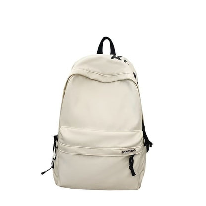 Set Nylon Lettering / Charm Backpack Print Bag Laptop