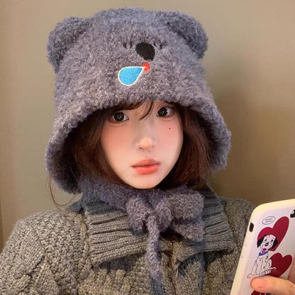 Koala Bonnet Knit Hat