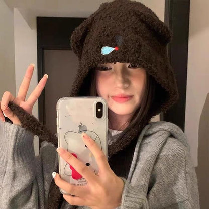 Koala Bonnet Knit Hat