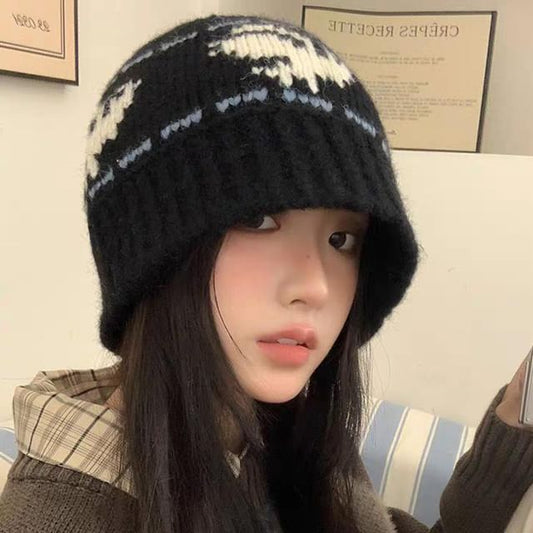 Beanie Ribbed Patterned