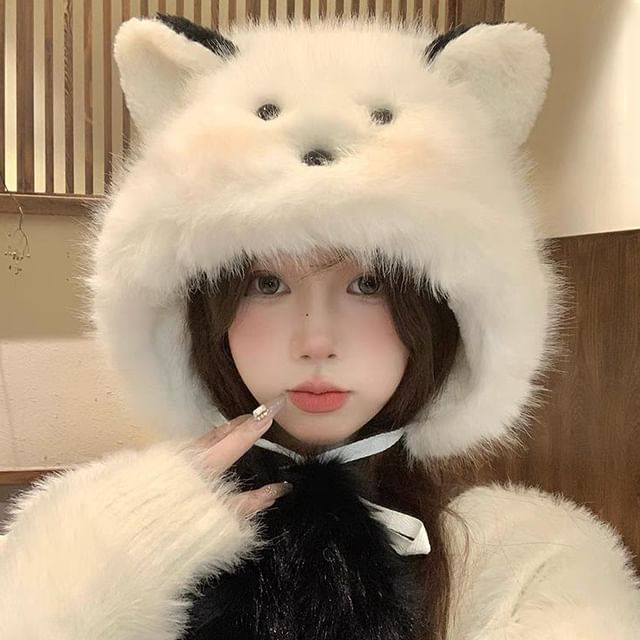 Cartoon Fluffy Hat Animal