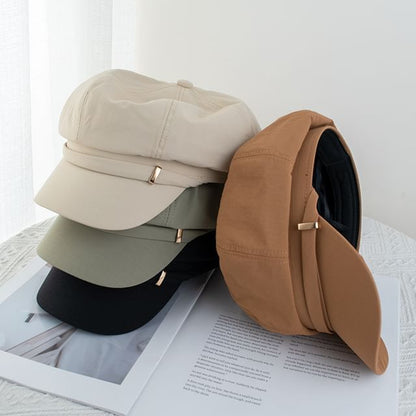 Plain Cap Newsboy