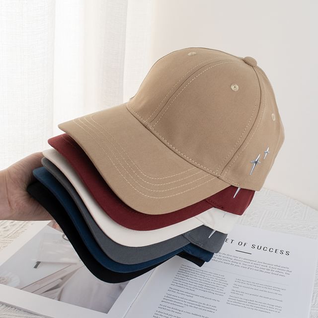 Cap Applique Baseball Star