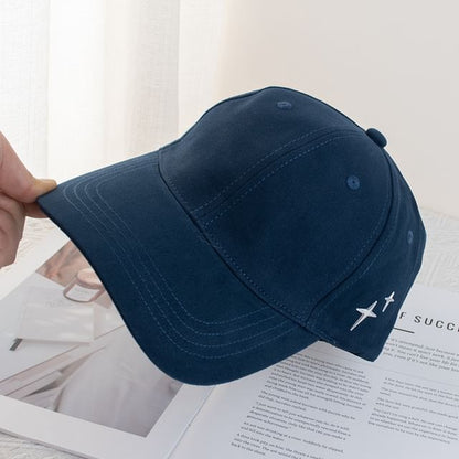 Cap Applique Baseball Star