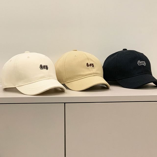 Embroidered Cap Letter