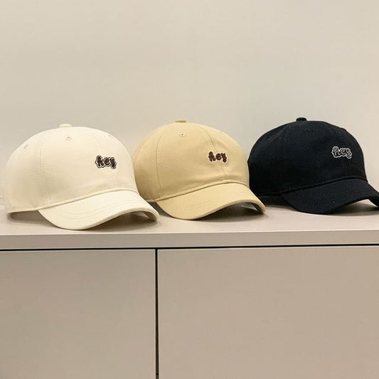 Embroidered Cap Letter