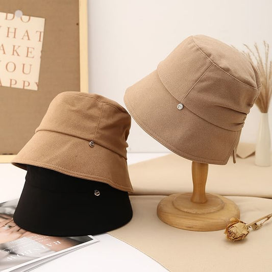 Shirred Hat Bucket