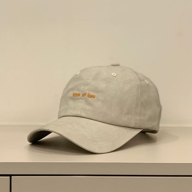 Letter Cap Embroidered