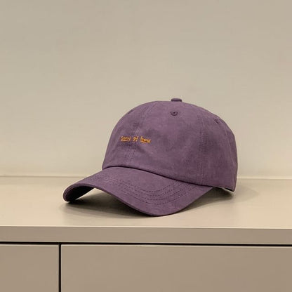 Letter Cap Embroidered