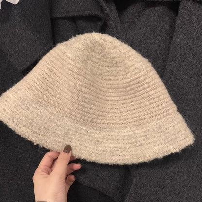 Panel Bucket Fluffy Hat