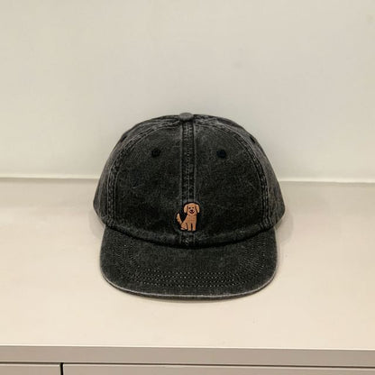 Dog Embroidered Cap