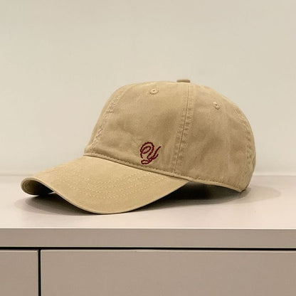 Embroidered Letter Cap