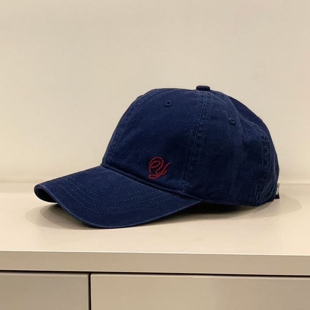 Embroidered Letter Cap