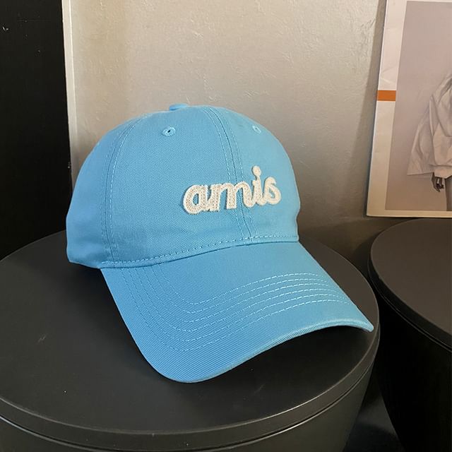 Lettering Cap Baseball Applique