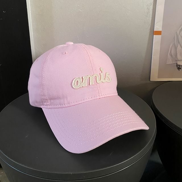 Lettering Cap Baseball Applique