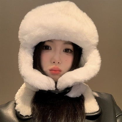 Trapper Fleece Hat Plain