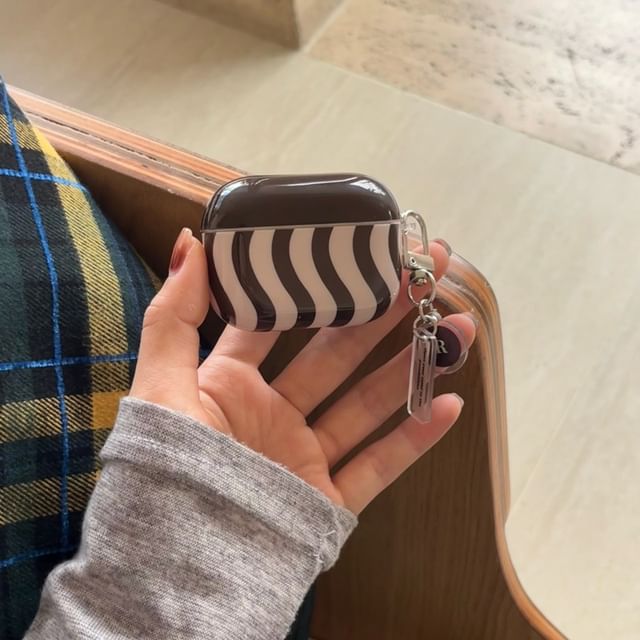 Pro AirPods Earphone / Set Skin Case Wavy Charm