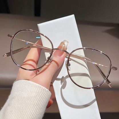 Light Glasses Blue Blocking Round