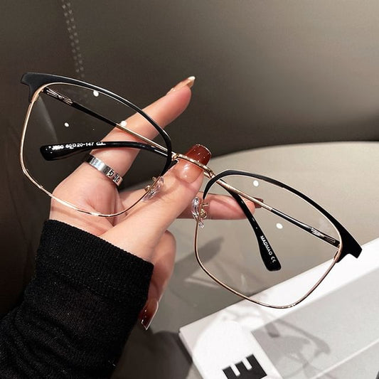 Glasses Blue Square Blocking Light