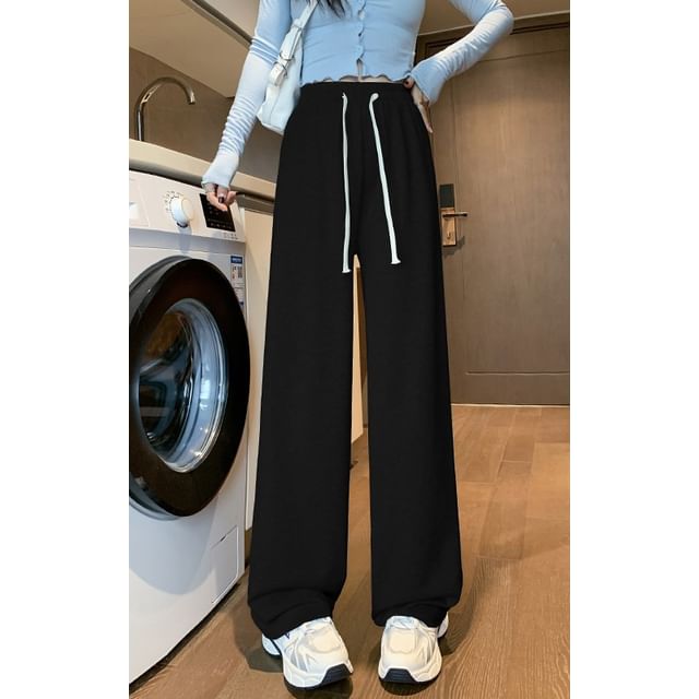 Leg Designs) (Various Wide Plain High Rise Pants