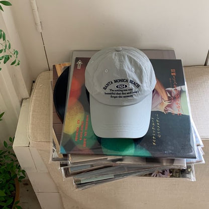 Baseball Letter Embroidered Cap