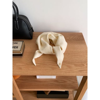 Scarf Heart Buttoned