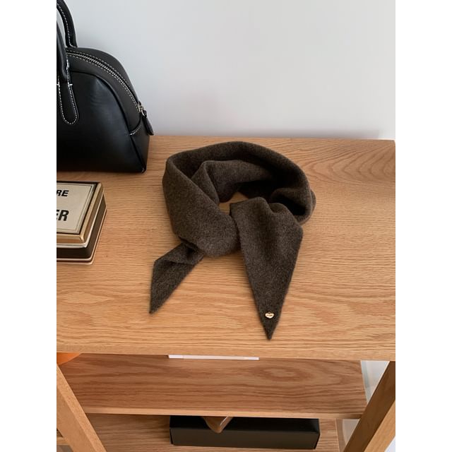 Scarf Heart Buttoned