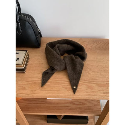 Scarf Heart Buttoned