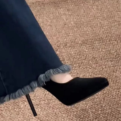 Pointy Stiletto Sandals Heel Platform