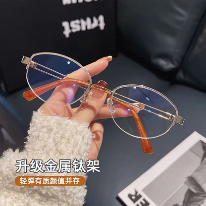Frame Half Glasses Round