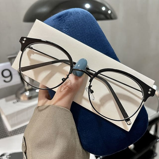 Thin Frame Round Eyeglasses