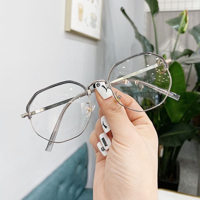 Polygon Eyeglasses Frame