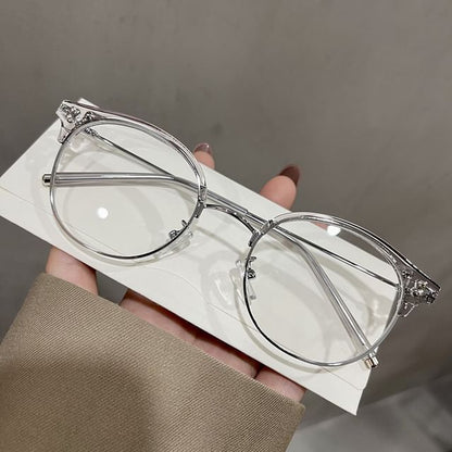 Thin Frame Round Eyeglasses