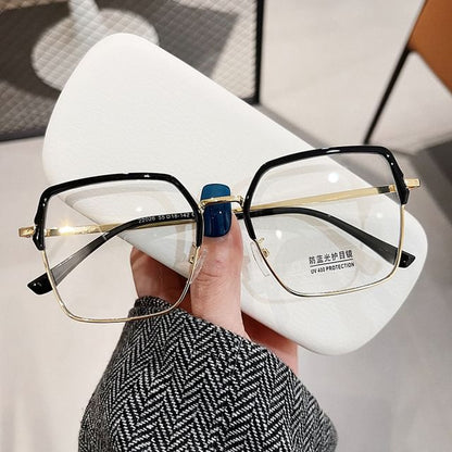 Thin Eyeglasses Square Frame
