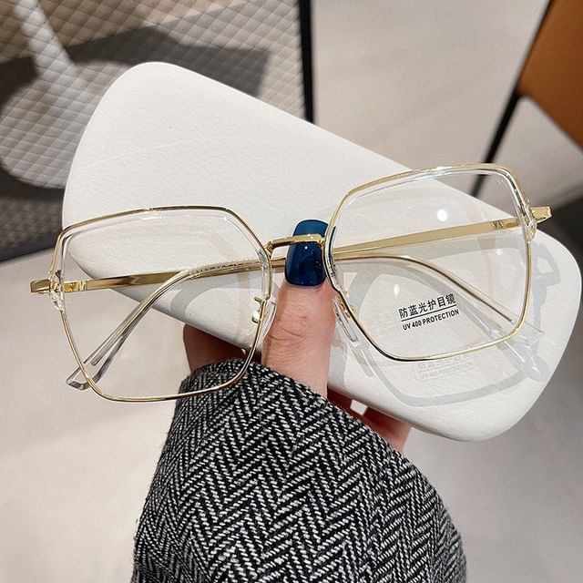 Thin Eyeglasses Square Frame