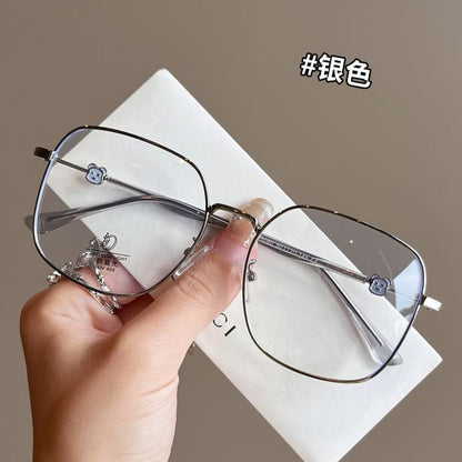 Eyeglasses Thin Frame Polygon