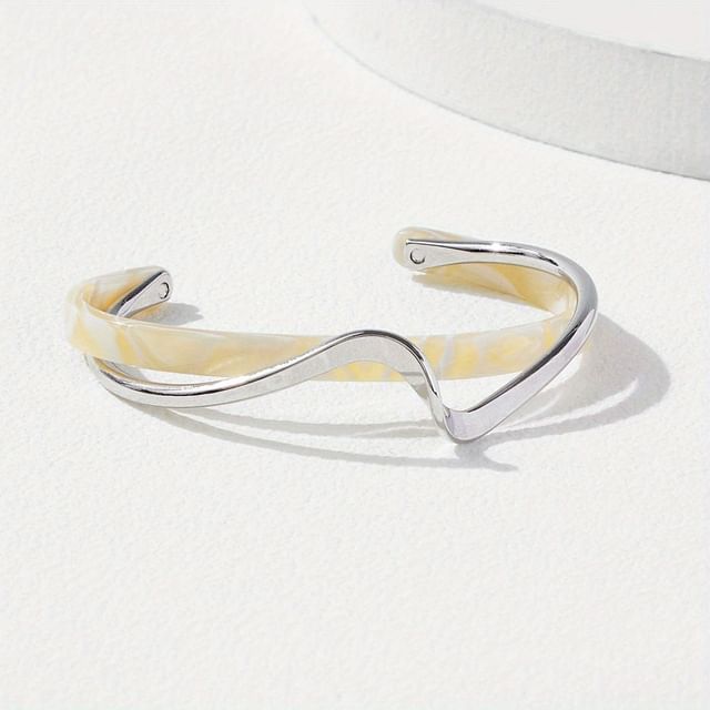Open Print Twisted / Leopard Bangle