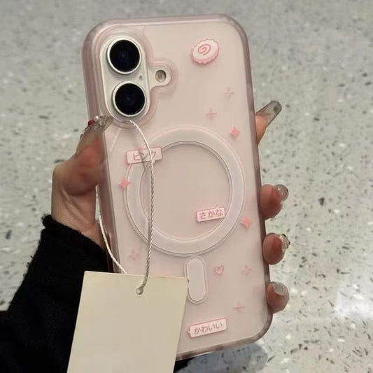 with (Compatible Magnetic MagSafe) Case Phone Print