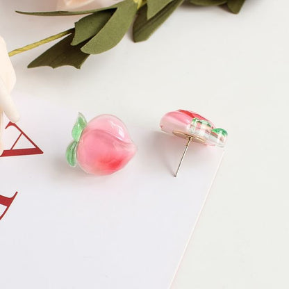 Earring Clip Peach / On Stud