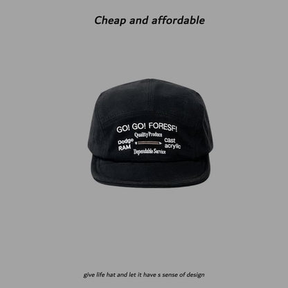 Embroidery Lettering Baseball Cap
