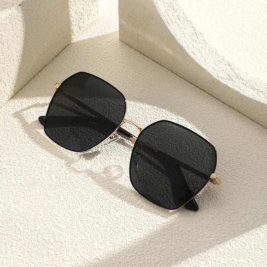 Geometric Oversized Sunglasses