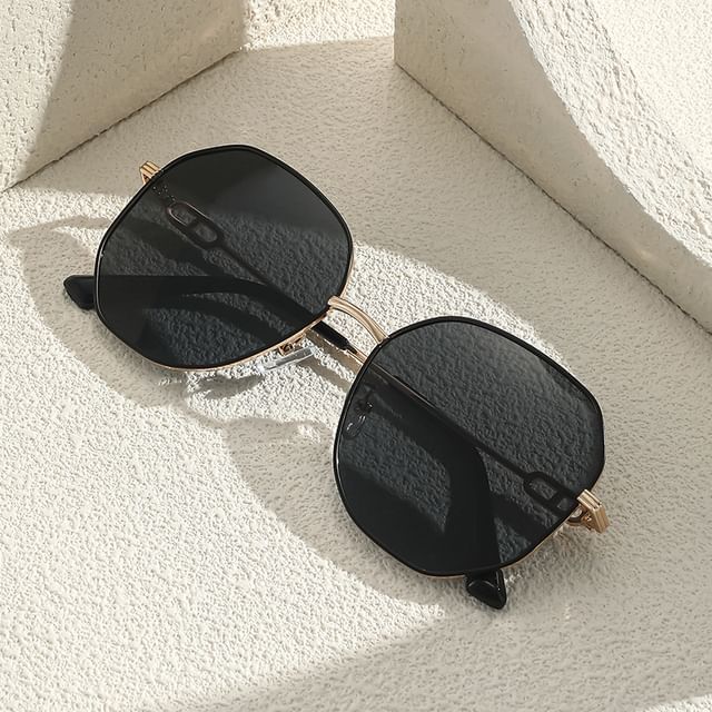 Geometric Sunglasses Oversized