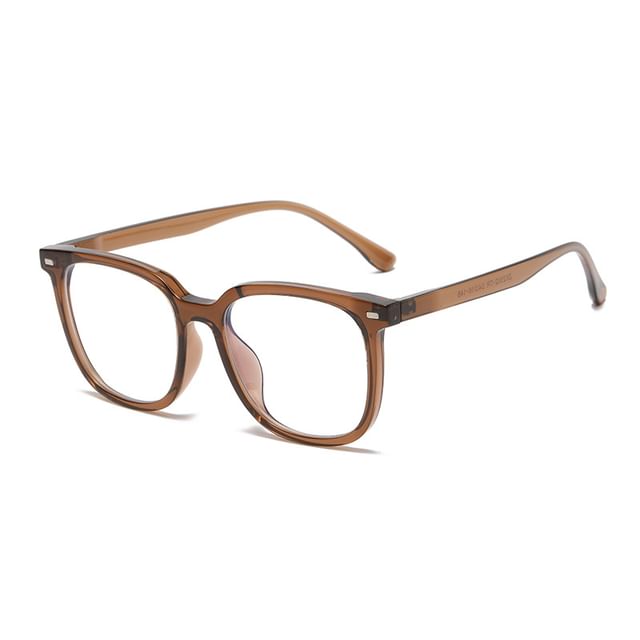 On Square Clip with Sunglasses Glasses