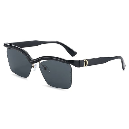 Sunglasses Rimless Browline