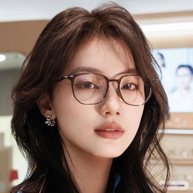 Glasses Light Blocking Square Blue