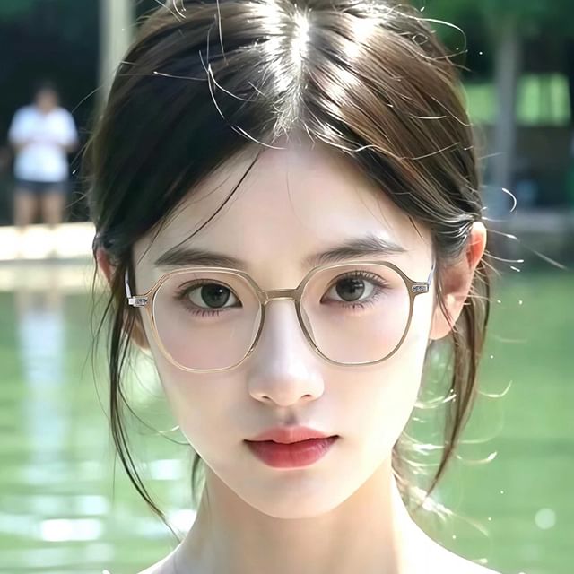 Blocking Light Blue Square Glasses