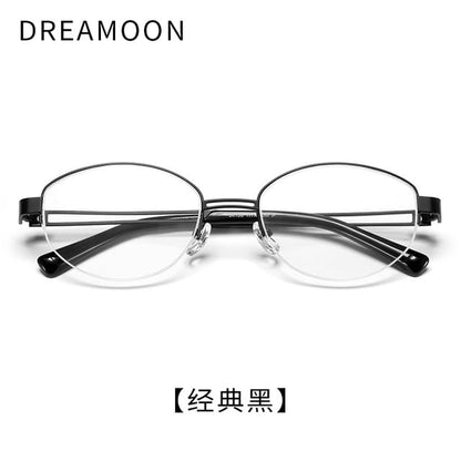 Blocking Oval Light Glasses Blue