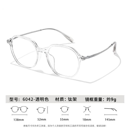 Blocking Light Blue Square Glasses